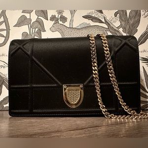 Diorama Satin with Strauss Crossbody Bag